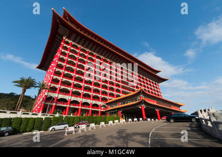 Taipei, Febbraio 7, 2017: Grand Hotel, uno di Taipei il miglior punto di riferimento noto, è raffigurato nel Febbraio 7, 2017. Foto Stock