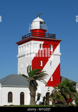 Green Point Lighthouse, Cape Town, Sud Africa Foto Stock