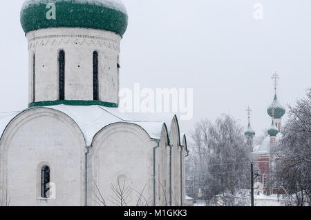 Salvatore's Cathedral, Pereslavl-Zalesskiy Yaroslavl Regione, Russia Foto Stock