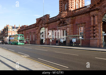 Nottingham East Midlands stazione ferroviaria,UK. Foto Stock