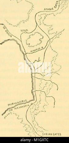 Alexander - una storia di origine e la crescita dell'arte della guerra fin dai tempi più remoti per la battaglia di Ipsus, B.C. 301- con un resoconto dettagliato delle campagne del grande macedone (1890) (14777625032) Foto Stock