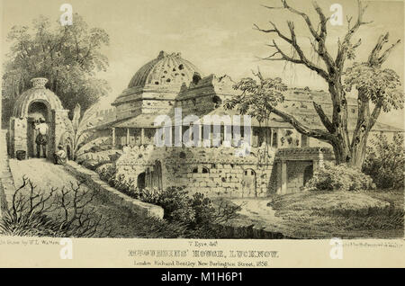 Un account del mutinies in Oudh e dell'assedio della città di Lucknow Residency; con alcune osservazioni sulla condizione della provincia di Oudh e sulle cause del mutiny del Bengala esercito (1853) (14778655001) Foto Stock