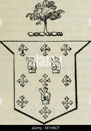 Un albero genealogico e araldico della storia dei popolani di Gran Bretagna e Irlanda godendo di possedimenti territoriali o di ufficiale di alto rango, ma uninvested con onori ereditari (1836) (14764161921) Foto Stock