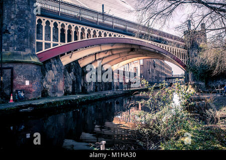 Castlefield, Manchester, Regno Unito Foto Stock