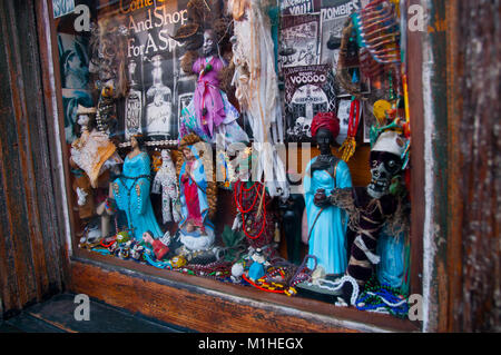 Il rev. Gli zombie Voodoo Shop Store esterno New Orleans, Foto Stock