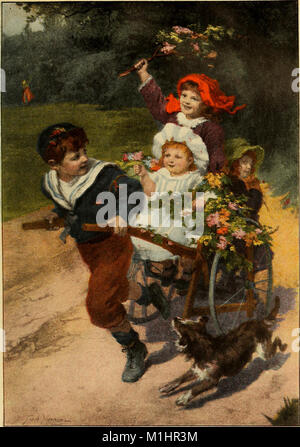 .. La donna a girlhood, wifehood, la maternità; i suoi compiti e le sue mansioni in tutti i periodi della vita; una guida nel mantenimento della sua salute e quella dei figli (1906) (14750807506) Foto Stock