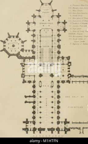 Un tentativo di discriminare gli stili di architettura in Inghilterra dalla conquista alla riforma - con uno schizzo del Grecian e ordini Romano (1881) (14591430730) Foto Stock