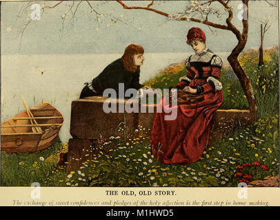.. La donna a girlhood, wifehood, la maternità; i suoi compiti e le sue mansioni in tutti i periodi della vita; una guida nel mantenimento della sua salute e quella dei figli (1906) (14793634453) Foto Stock
