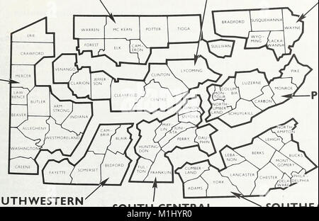 Questo rapporto del 1982 analizza le risorse forestali della Pennsylvania, esaminando la composizione forestale, la sostenibilità e i contributi ecologici. Fornisce dati sui tipi di foresta, le specie e gli sforzi di conservazione nello stato. Foto Stock