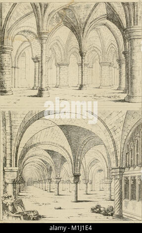 Un tentativo di discriminare gli stili di architettura in Inghilterra dalla conquista alla riforma - con uno schizzo del Grecian e ordini Romano (1881) (14798137163) Foto Stock