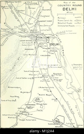 Un manuale per i viaggiatori in India, Birmania e Ceylon . (1911) (14779237264) Foto Stock