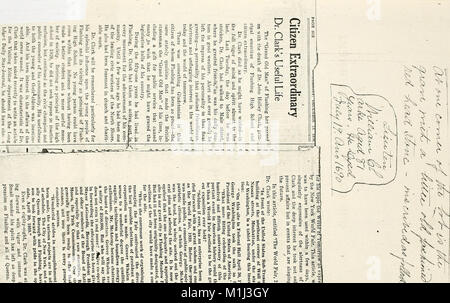 Ancestry del generale Emmons Clark; (Clark, Tillotson, Baldwin, Brockway) (1891) (14580276319) Foto Stock