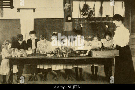 L'agricoltura attraverso il laboratorio e la scuola di giardino (1908) (17920789396) Foto Stock