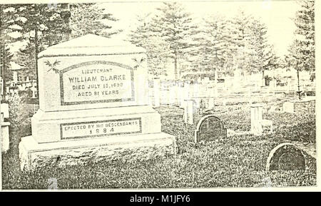 Ancestry del generale Emmons Clark; (Clark, Tillotson, Baldwin, Brockway) (1891) (14764557734) Foto Stock