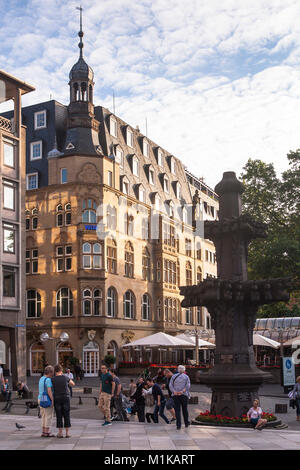 Germania, Colonia, il Cafe Reichard vicino alla cattedrale Deutschland, Koeln, das Cafe Reichard am Dom. Foto Stock