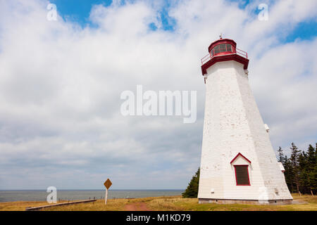 Seacow Capo Faro su Prince Edward Island. Prince Edward Island, Canada. Foto Stock