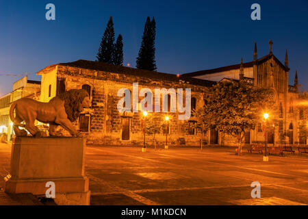 Colegio de la Asunción in Leon, Nicaragua. Leon, Nicaragua. Foto Stock