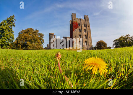 Penrhyn Castle in Galles, Regno Unito, serie di Walesh castelli Foto Stock