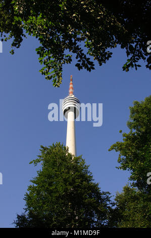 Stoccarda, Fernsehturm, Baden-Württemberg, Deutschland, Europa - Stoccarda, la torre della televisione, Baden-Württemberg, Germania, Europa Foto Stock