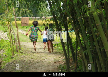 Ricordi di infanzia. Foto Stock