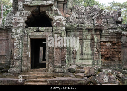 Ta Som, Tempio di Angkor, Cambogia Foto Stock