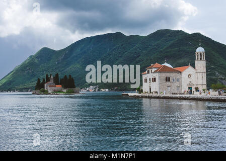 La madonna delle rocce e Saint George isole Foto Stock