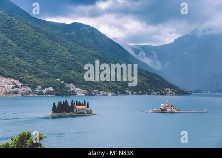 La madonna delle rocce e Saint George isole Foto Stock