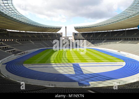 Lo Stadio Olimpico di Berlino Foto Stock