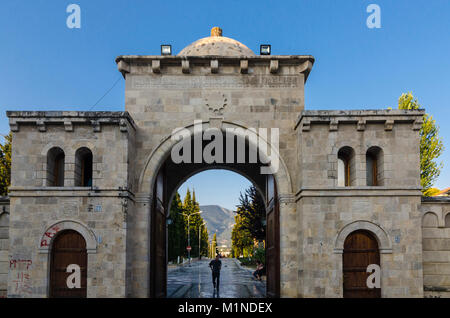 TIRANA, ALBANIA - luglio 7, 2017: presso la sede mondiale della Comunità Bektashi a Tirana, Albania Foto Stock