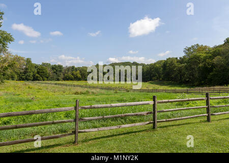 In Monocacy National Battlefield, Frederick, MD, Stati Uniti d'America Foto Stock