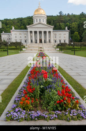 Montpelier Vermont capitol building Foto Stock