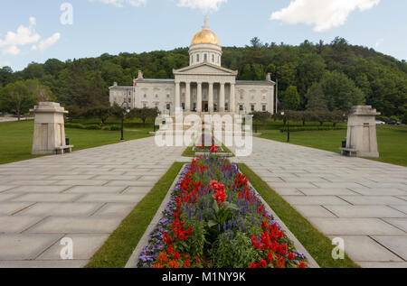 Montpelier Vermont capitol building Foto Stock