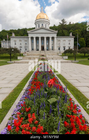 Montpelier Vermont capitol building Foto Stock