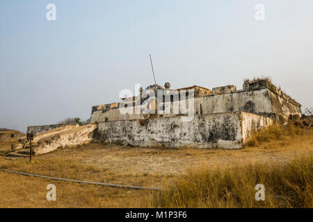 La fortezza di Massangano, Cuanza Norte, Angola, Africa Foto Stock