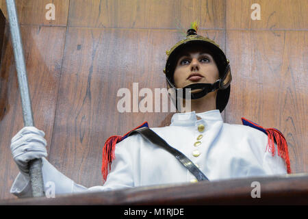 Porto Alegre, Brasile. 01 feb 2018. anno termine come vice Marlon Santos come presidente del gruppo. Credito: Omar de Oliveira/FotoArena/Alamy Live News Foto Stock