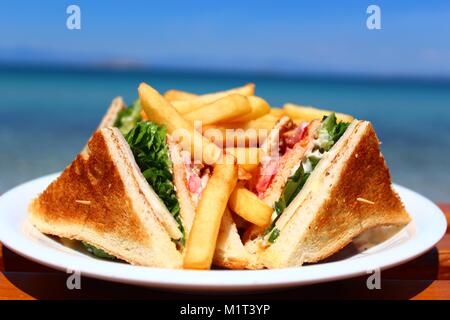 Il pranzo è servito! Foto Stock