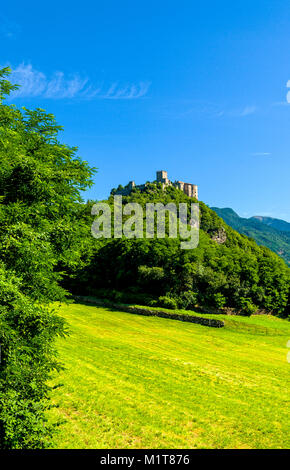 Italia Trentino Pergine Valsugana - il castello Foto Stock