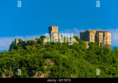 Italia Trentino Pergine Valsugana - il castello Foto Stock