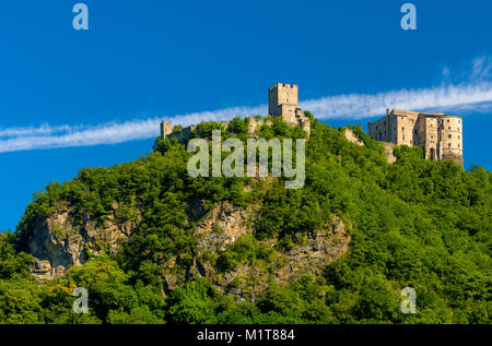 Italia Trentino Pergine Valsugana - il castello Foto Stock