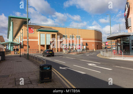 Il centro commerciale Broadway Bexleyheath compresi Sainsbury's, Bexley, London, Regno Unito Foto Stock