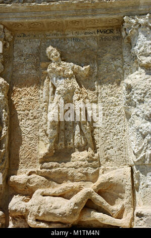 Ellenistica Fontana Greca, Gallipoli, Puglia, Italia Meridionale Foto Stock