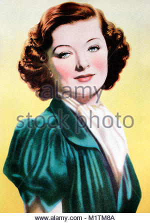 Myrna Loy è stato un film americano, televisione e stadio attrice 1905 - 1993 Foto Stock