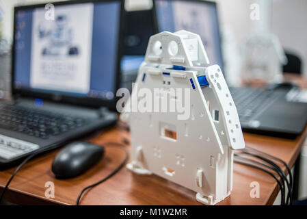 Robotics centro per bambini a Kiev, Ucraina Foto Stock