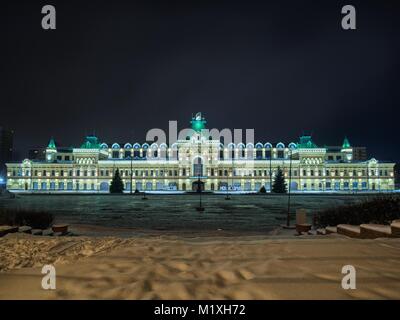 Commercio equo edificio a Nizhny Novgorod Foto Stock