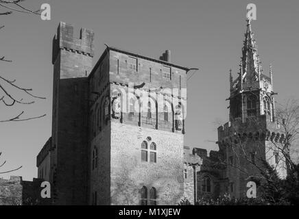 Il Castello di Cardiff numero 3664 Foto Stock