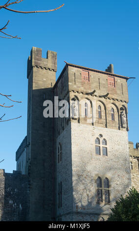 Il Castello di Cardiff numero 3661] Foto Stock