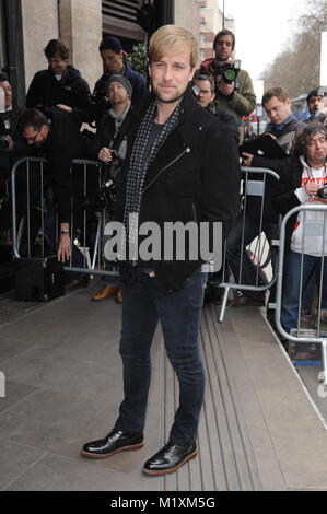 Kian Egan assiste il 2014 TRIC premi al Grosvenor House Hotel di Londra. Undicesimo Marzo 2014 © Paul Treadway Foto Stock