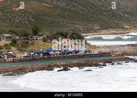 Kogel Bay resort su False Bay Western Cape Sud Africa Foto Stock