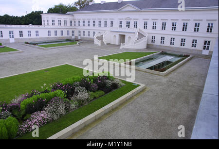 HANNOVER, Germania - 30 luglio: si tratta di classifica le pi importanti giardini in Europa. I grandi giardini in Herrenhausen Gardens di Hannover, tedesco il 30 luglio Foto Stock