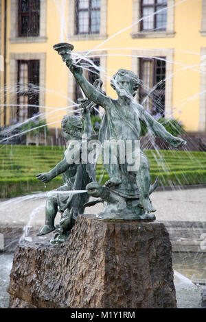 HANNOVER, Germania - 30 luglio: si tratta di classifica le pi importanti giardini in Europa. I grandi giardini in Herrenhausen Gardens di Hannover, tedesco il 30 luglio Foto Stock